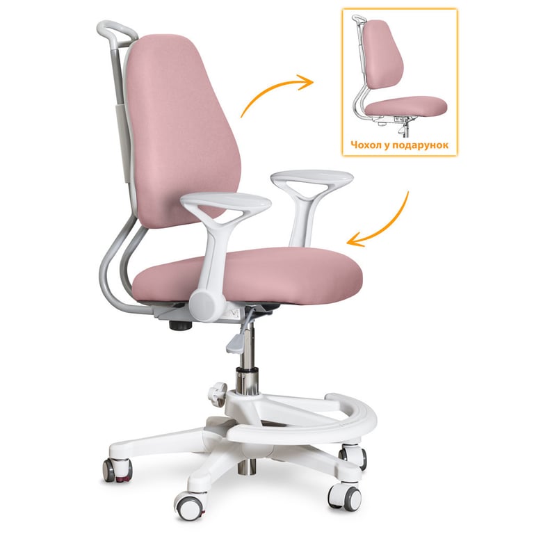 Дитяче крісло Evo-kids Mio Ergo Dark Pink (Y-507 DP) - фото 1