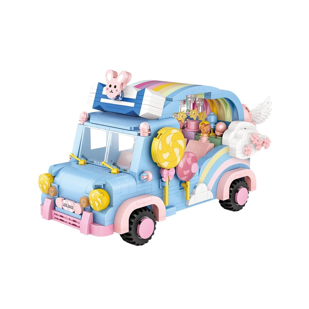 Конструктор LOZ mini Райдужний автомобіль (1133) - фото 1 Конструктор LOZ mini Райдужний автомобіль (1133) - фото 1