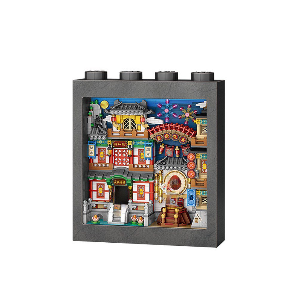 Конструктор LOZ mini Палацовий банкет в епоху династії Тан без фігурок (1908) - фото 1