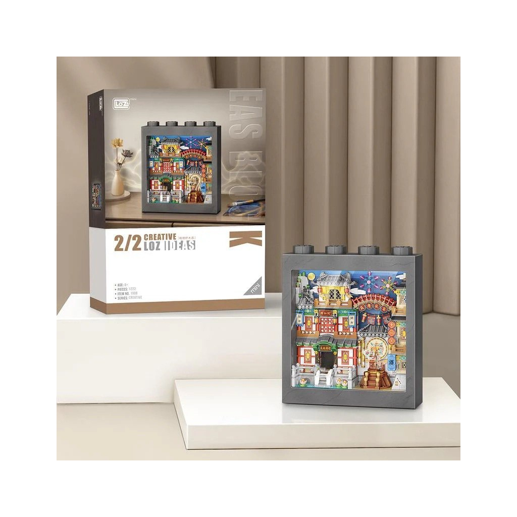 Конструктор LOZ mini Палацовий банкет в епоху династії Тан без фігурок (1908) - фото 2 Конструктор LOZ mini Палацовий банкет в епоху династії Тан без фігурок (1908) - фото 2