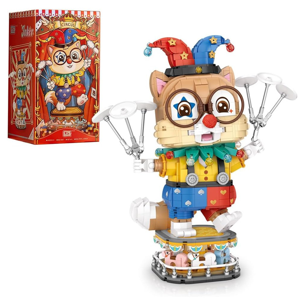 Конструктор LOZ mini Клоун Білка (1947) - фото 1 Конструктор LOZ mini Клоун Білка (1947) - фото 1