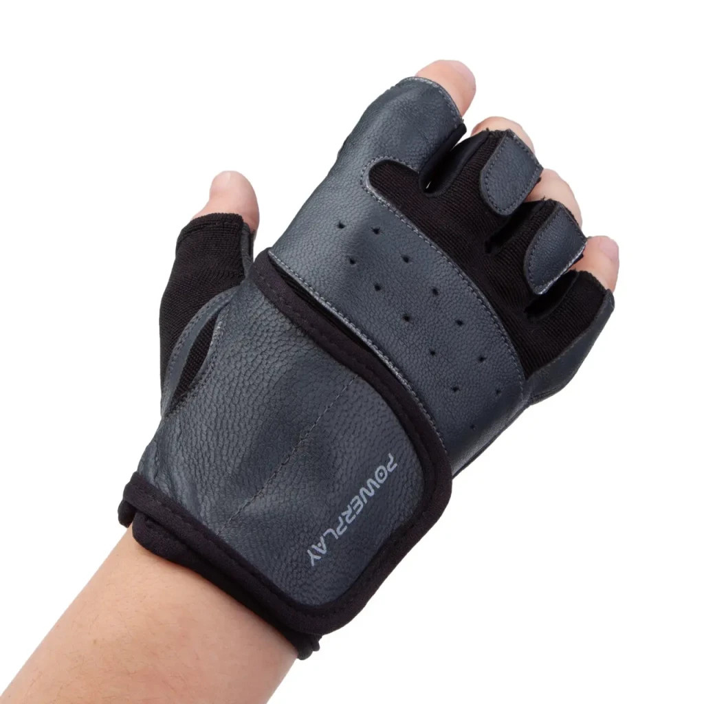 Рукавички для фітнесу PowerPlay 2229 чорні M (PP_2229_M_Black) - фото 4 Рукавички для фітнесу PowerPlay 2229 чорні M (PP_2229_M_Black) - фото 4