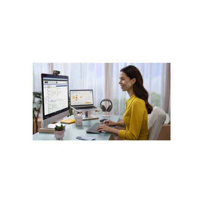 Комплект Logitech Signature Slim MK950 for Business Wireless/Bluetooth UA Graphite (920-012508) - фото 11