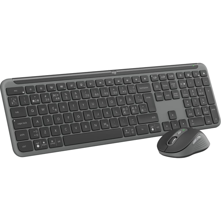 Комплект Logitech Signature Slim MK950 for Business Wireless/Bluetooth UA Graphite (920-012508) - фото 3