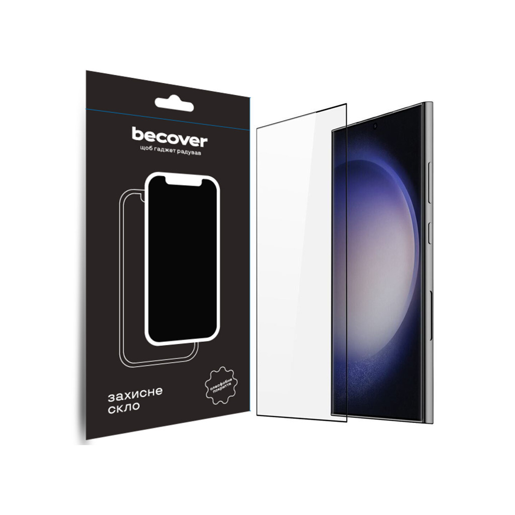 Скло захисне BeCover Samsung Galaxy S24 Ultra SM-S928 Black (711318) - фото 1 Скло захисне BeCover Samsung Galaxy S24 Ultra SM-S928 Black (711318) - фото 1