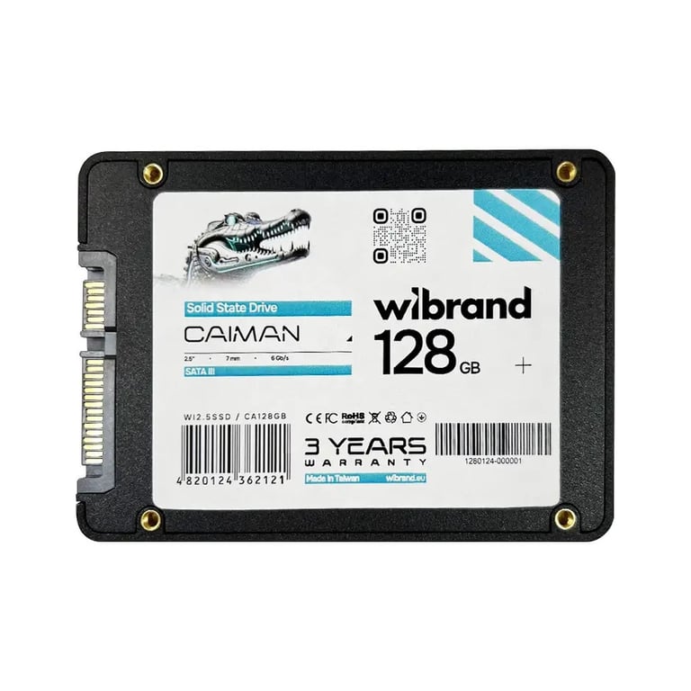 Накопичувач SSD 2.5" 128GB Caiman Wibrand (WI2.5SSD/CA128GB) - фото 2