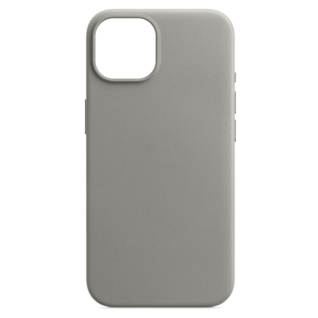 Чохол до мобільного телефона Armorstandart FAKE Leather Case Apple iPhone 15 Grey (ARM76289) - фото 1