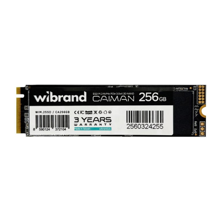 Накопичувач SSD M.2 2280 256GB Caiman Wibrand (WIM.2SSD/CA256GB) - фото 2