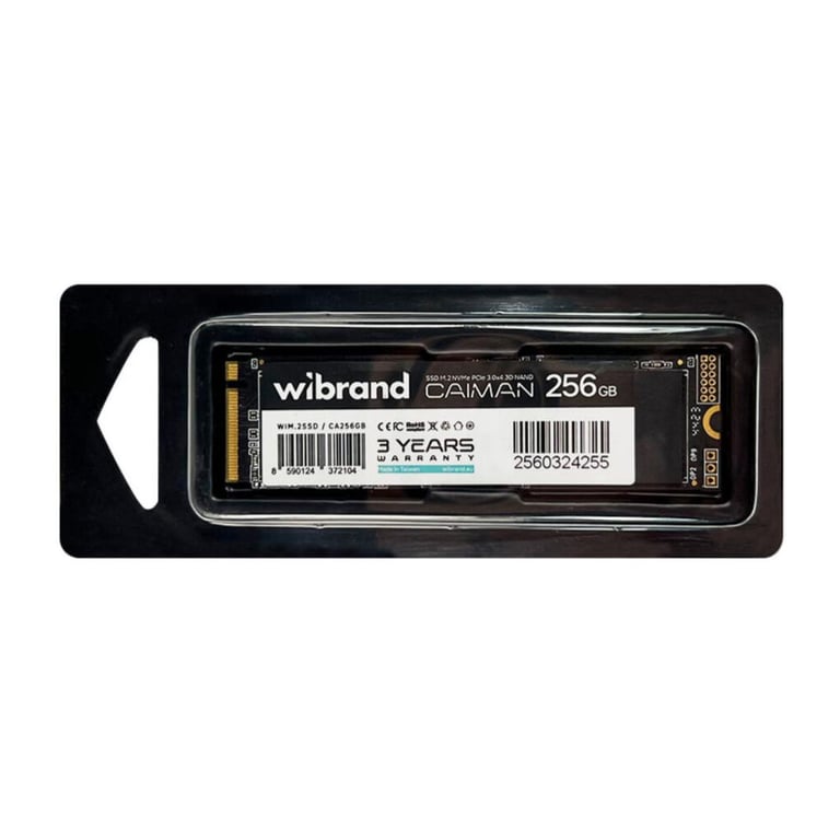 Накопичувач SSD M.2 2280 256GB Caiman Wibrand (WIM.2SSD/CA256GB) - фото 3