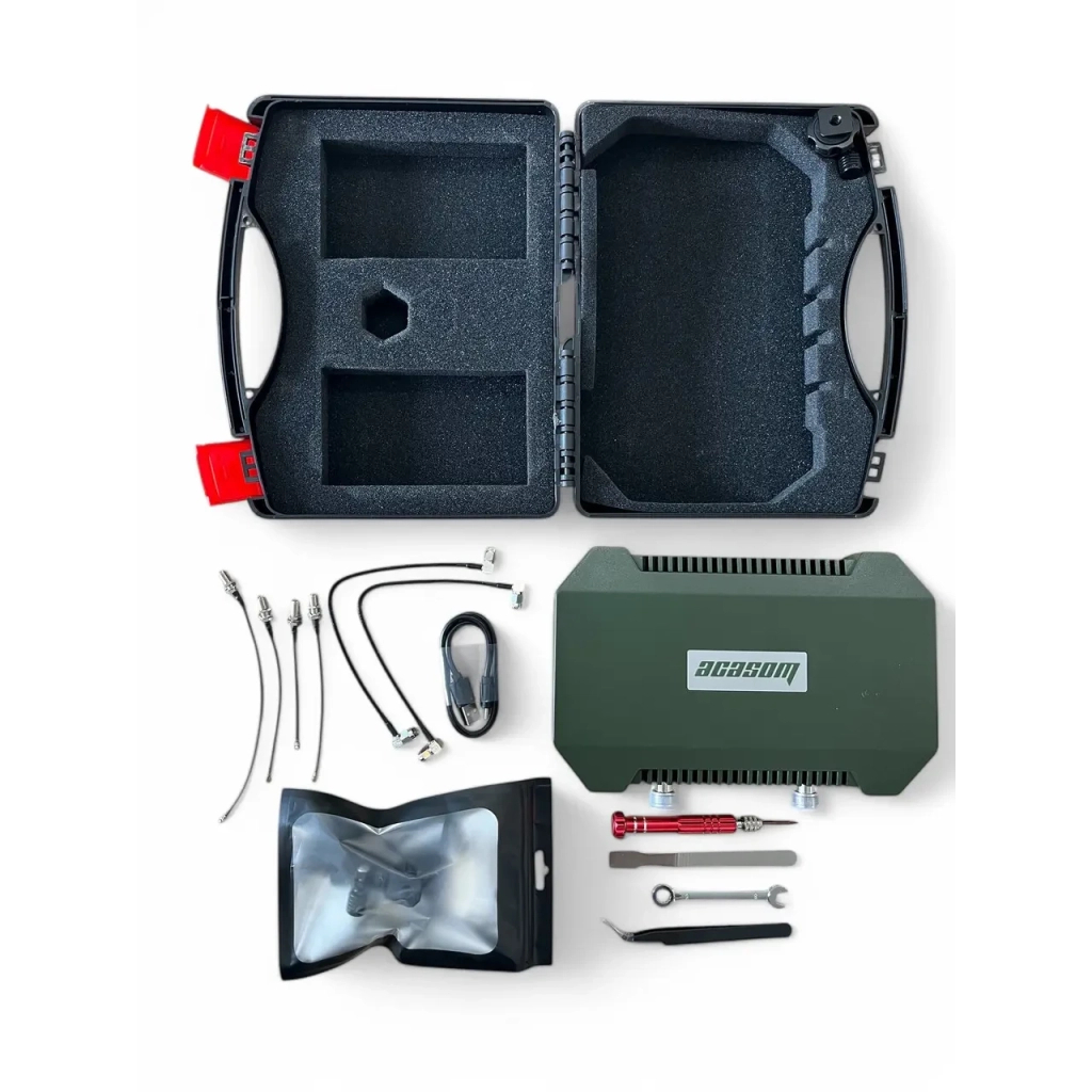 Підсилювач сигналу для дрона Acasom ROC-4 Green 2.4G/5.15/5.8G (10Вт) + кріплення до штативу (ROC-4 Green) - фото 9 Підсилювач сигналу для дрона Acasom ROC-4 Green 2.4G/5.15/5.8G (10Вт) + кріплення до штативу (ROC-4 Green) - фото 9