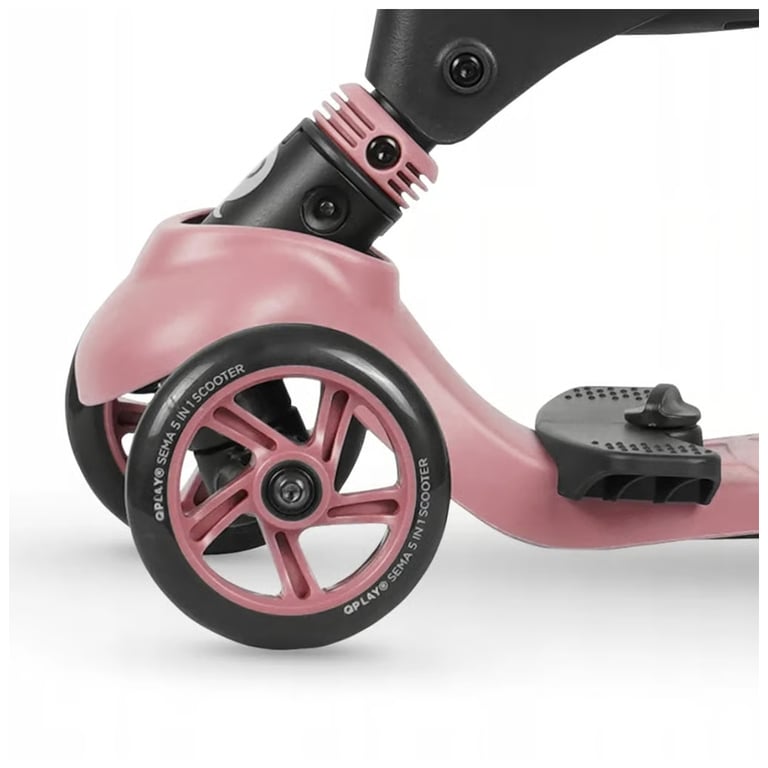 Самокат QPlay 5 в 1 Sema Pink (ST-004SemaPink) - фото 6