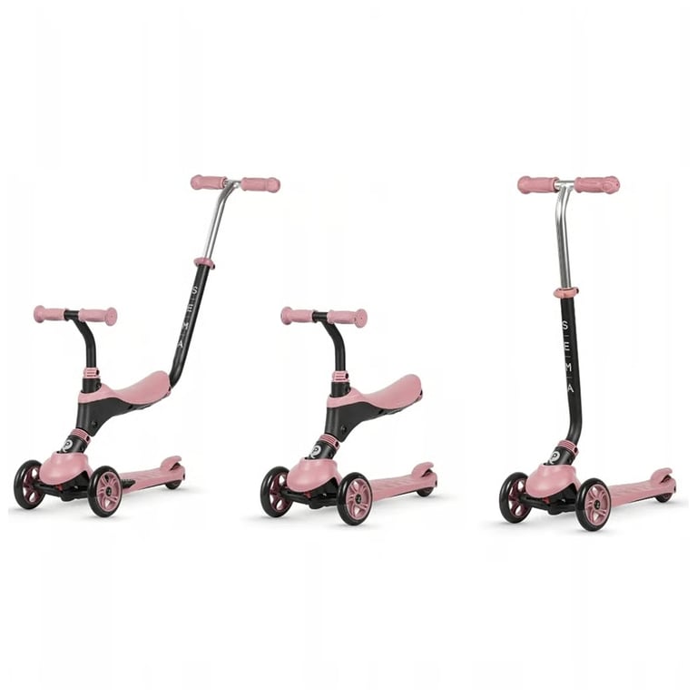 Самокат QPlay 5 в 1 Sema Pink (ST-004SemaPink) - фото 9