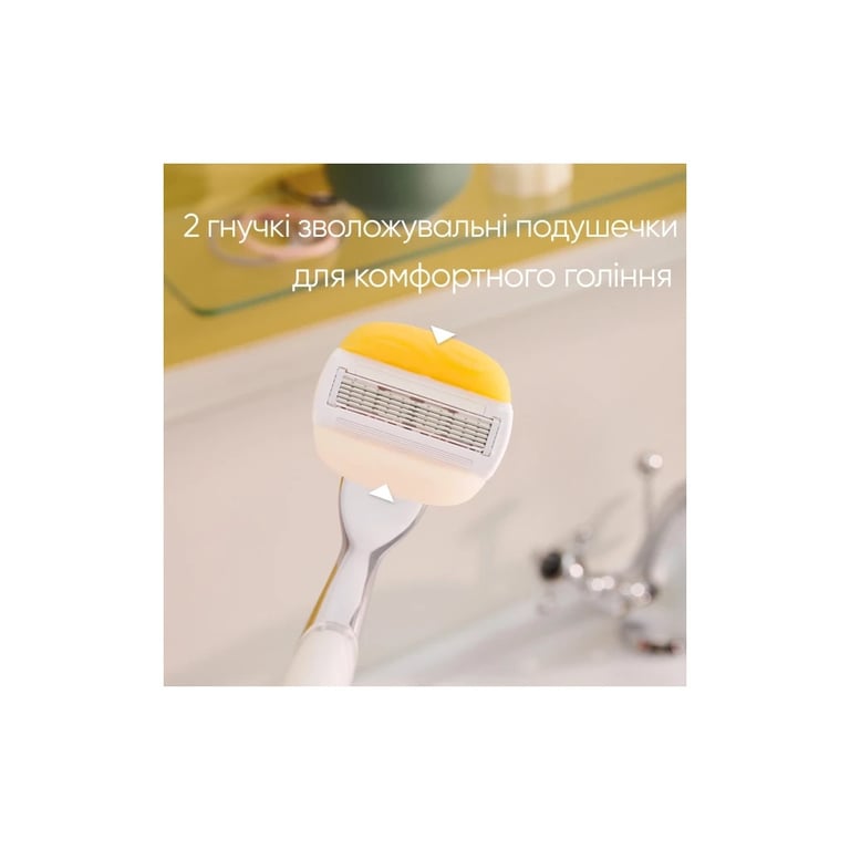Бритва Gillette Venus ComfortGlide Olay з кокосом з 1 змінним картриджем (7702018339877) - фото 3