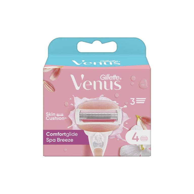 Змінні касети Gillette Venus Comfortglide Spa Breeze 4 шт. (7702018966783) - фото 2