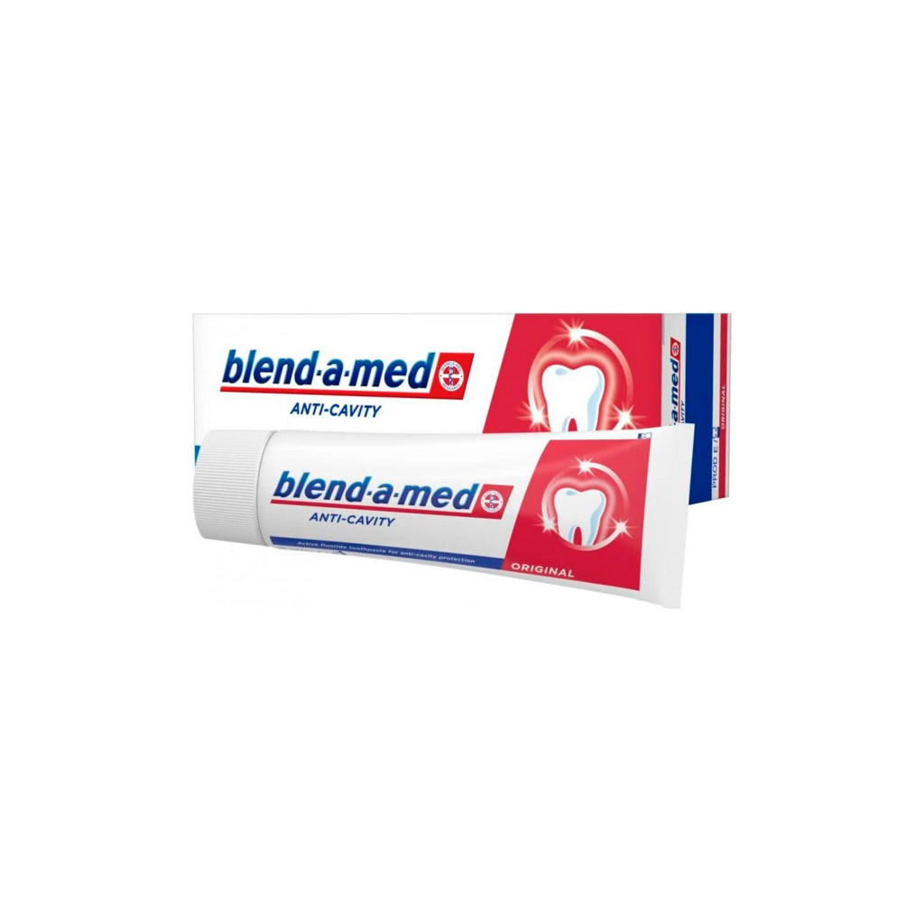 Зубна паста Blend-a-med Anti-Cavity Original 100 мл (8006540948125) - фото 1 Зубна паста Blend-a-med Anti-Cavity Original 100 мл (8006540948125) - фото 1