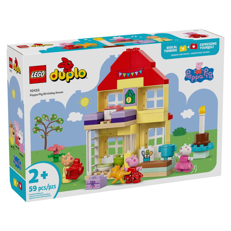 Конструктор LEGO DUPLO Peppa Pig Святковий будинок Пеппи (10433) - фото 1