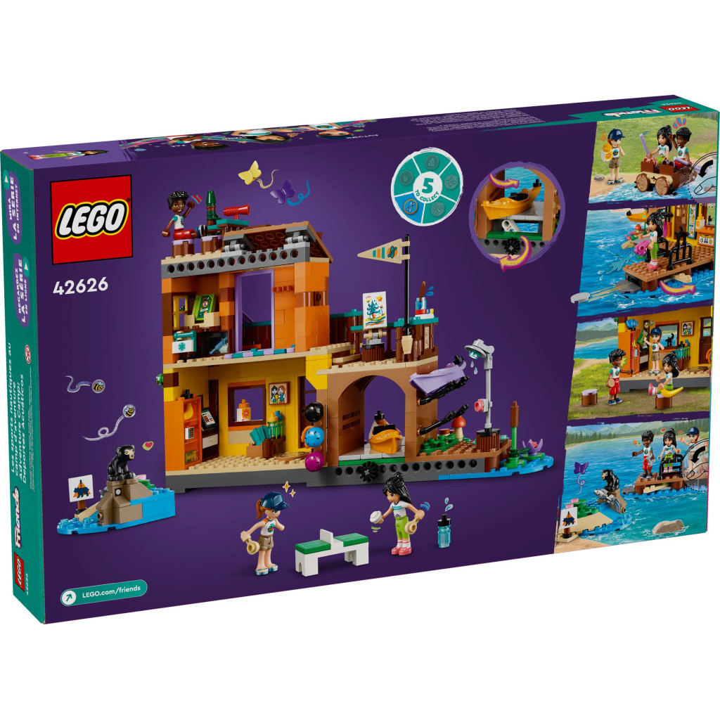 Конструктор LEGO Friends Водні види спорту в таборі пригод (42626) - фото 9 Конструктор LEGO Friends Водні види спорту в таборі пригод (42626) - фото 9