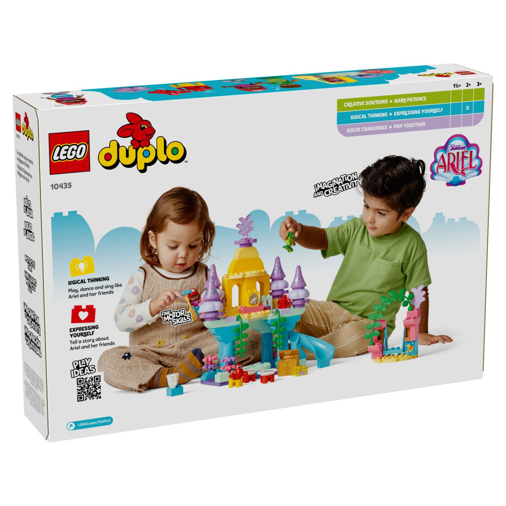 Конструктор LEGO DUPLO Disney Чарівний підводний палац Аріель (10435) - фото 6 Конструктор LEGO DUPLO Disney Чарівний підводний палац Аріель (10435) - фото 6