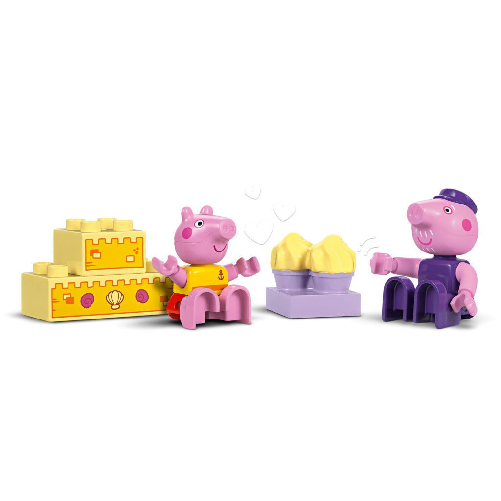 Конструктор LEGO DUPLO Peppa Pig Морська прогулянка Пеппи на човні (10432) - фото 3 Конструктор LEGO DUPLO Peppa Pig Морська прогулянка Пеппи на човні (10432) - фото 3