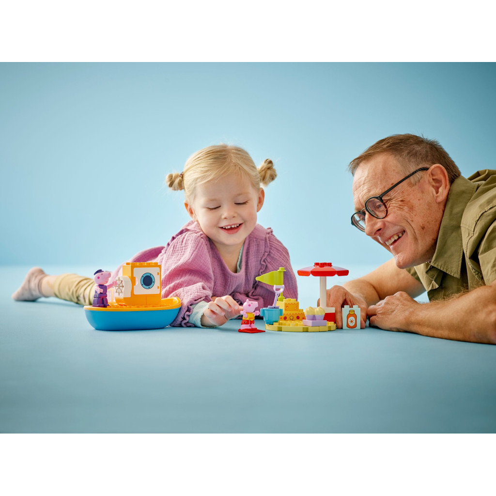 Конструктор LEGO DUPLO Peppa Pig Морська прогулянка Пеппи на човні (10432) - фото 5 Конструктор LEGO DUPLO Peppa Pig Морська прогулянка Пеппи на човні (10432) - фото 5