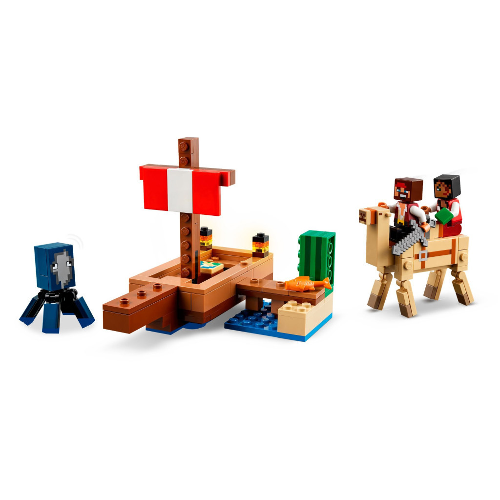 Конструктор LEGO Minecraft Подорож на піратському кораблі (21259-) - фото 3 Конструктор LEGO Minecraft Подорож на піратському кораблі (21259-) - фото 3