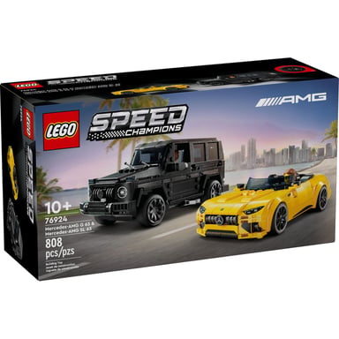 Конструктор LEGO Speed Champions Mercedes-AMG G 63 і Mercedes-AMG SL 63 (76924) - фото 1