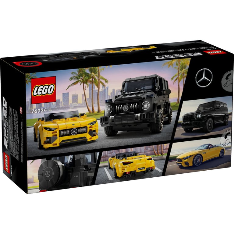 Конструктор LEGO Speed Champions Mercedes-AMG G 63 і Mercedes-AMG SL 63 (76924) - фото 9