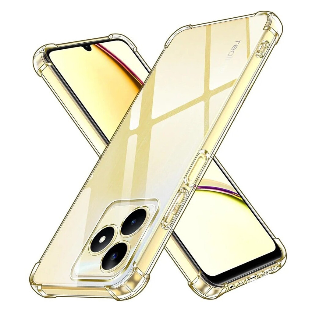 Чохол до мобільного телефона BeCover Anti-Shock Realme Note 50 Clear (711173) - фото 1