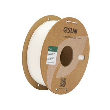Пластик для 3D-принтера eSUN PLA+ P1.75мм, 1кг, white (PLA+P175W1) - фото 1