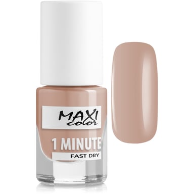 Лак для нігтів Maxi Color 1 Minute Fast Dry 028 (4823082004379) - фото 1