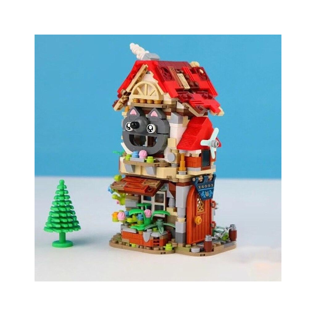 Конструктор LOZ mini Лісова хатина без фігурок (1225) - фото 5 Конструктор LOZ mini Лісова хатина без фігурок (1225) - фото 5