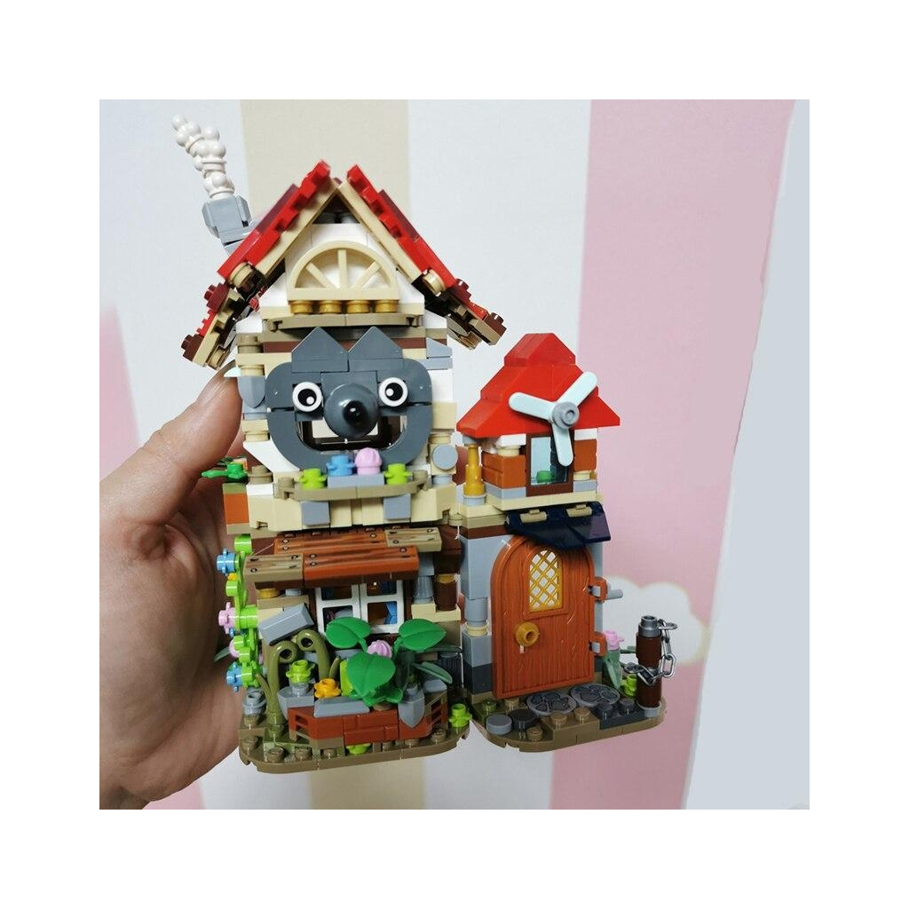 Конструктор LOZ mini Лісова хатина без фігурок (1225) - фото 7 Конструктор LOZ mini Лісова хатина без фігурок (1225) - фото 7