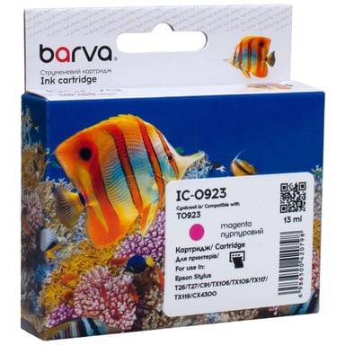 Картридж Barva Epson T0923/T1083 (C13T10834A10) 290ст, magenta (IC-0923) - фото 1