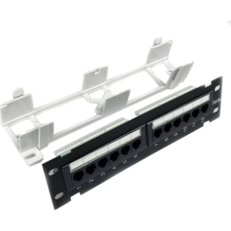 Патч-панель настінна 12 портів 5e UTP Eserver (WT-2180-Dual) - фото 3
