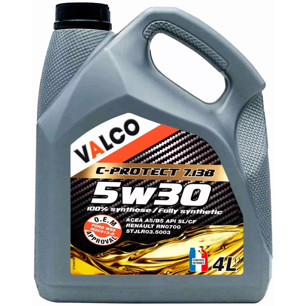Моторна олива VALCO C-Protect 7.13B 5W-30 4 л (1248893) - фото 1