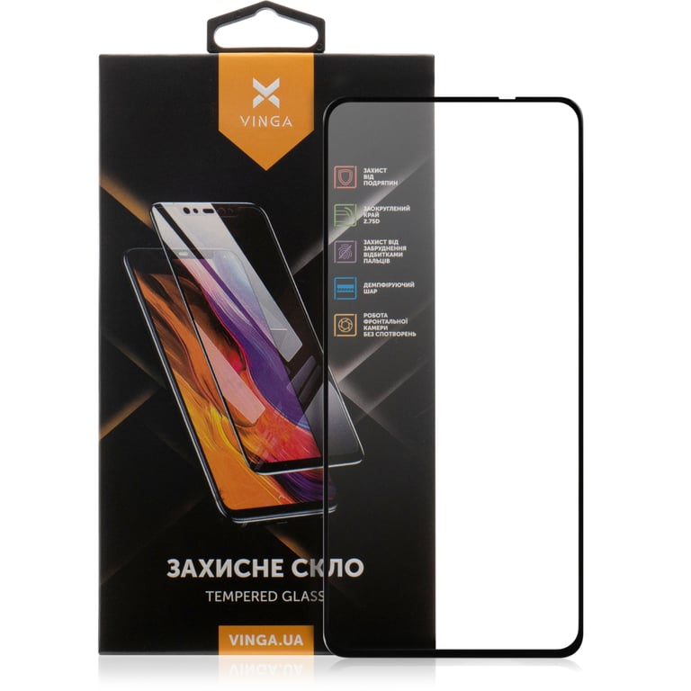 Скло захисне Vinga Xiaomi Redmi Note 13 4G (VGXRN134G) - фото 1