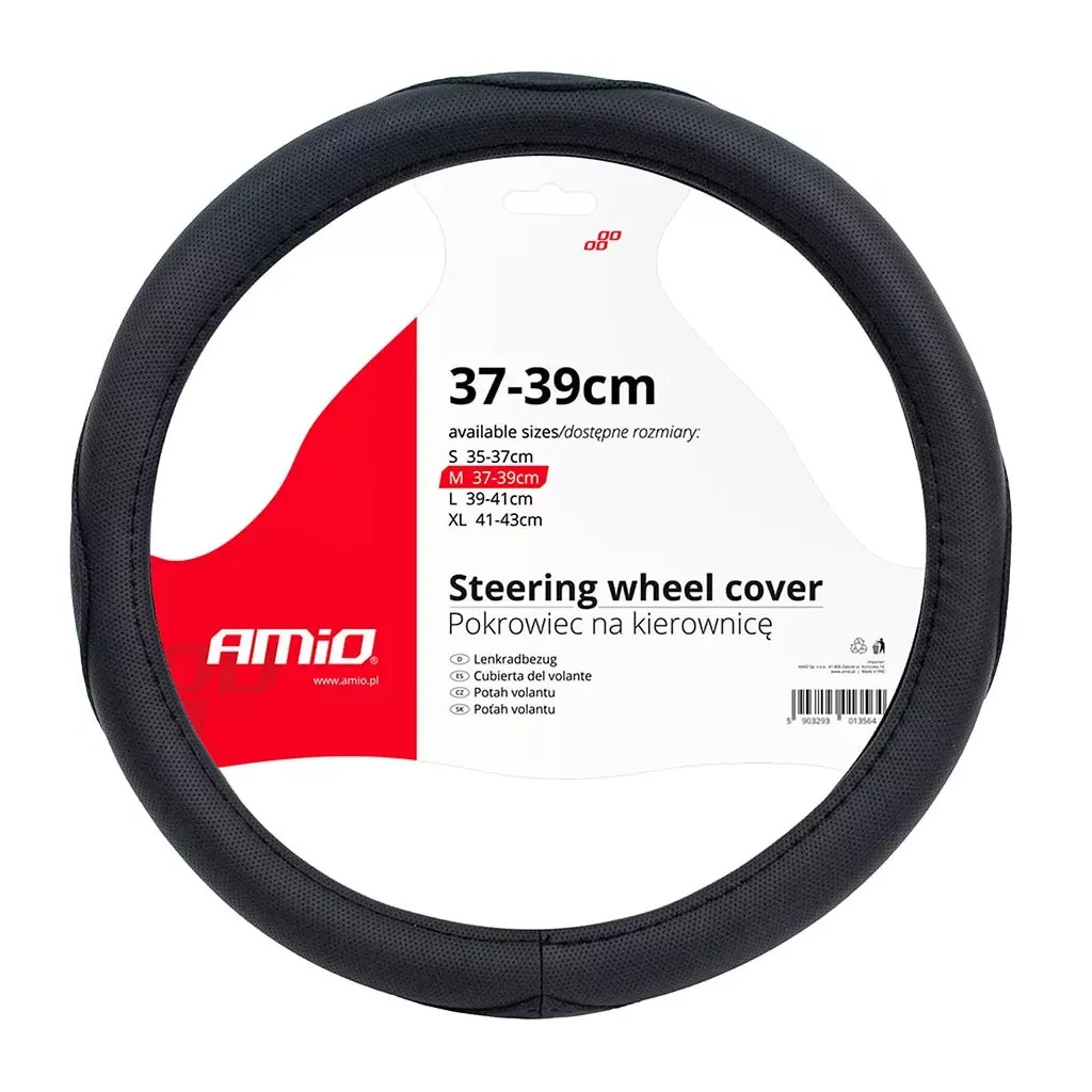 Чохол на руль AMiO SWC-09-L 39-41 см (01366) (013663) - фото 1 Чохол на руль AMiO SWC-09-L 39-41 см (01366) (013663) - фото 1