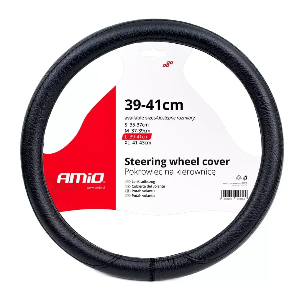 Чохол на руль AMiO SWC-16-L 39-41 см (01383) (013830) - фото 1 Чохол на руль AMiO SWC-16-L 39-41 см (01383) (013830) - фото 1