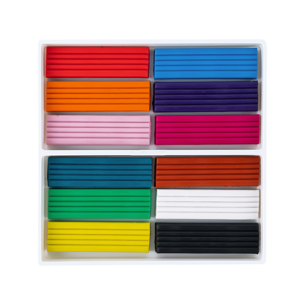 Пластилін Kite Classic 12 кольорів, 240 г (K-1086) - фото 3 Пластилін Kite Classic 12 кольорів, 240 г (K-1086) - фото 3