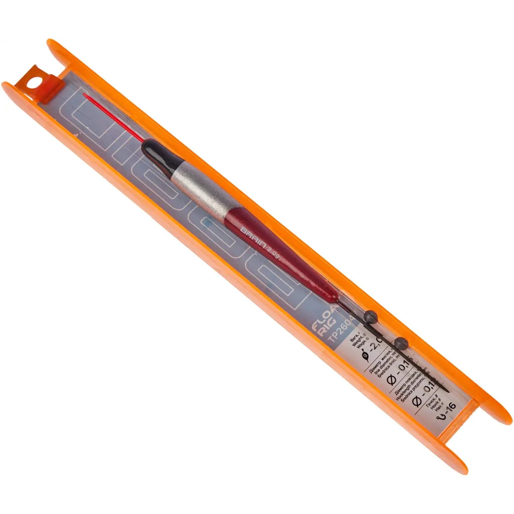 Оснащення поплавочне Brain TP26047 2.5g (1858.61.44) - фото 1 Оснащення поплавочне Brain TP26047 2.5g (1858.61.44) - фото 1