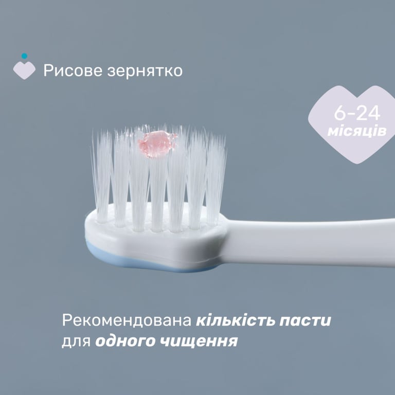 Дитяча зубна щітка Chicco для перших зубів, 6-36 міс. блакитна (8058664174690) (12081.11) - фото 4