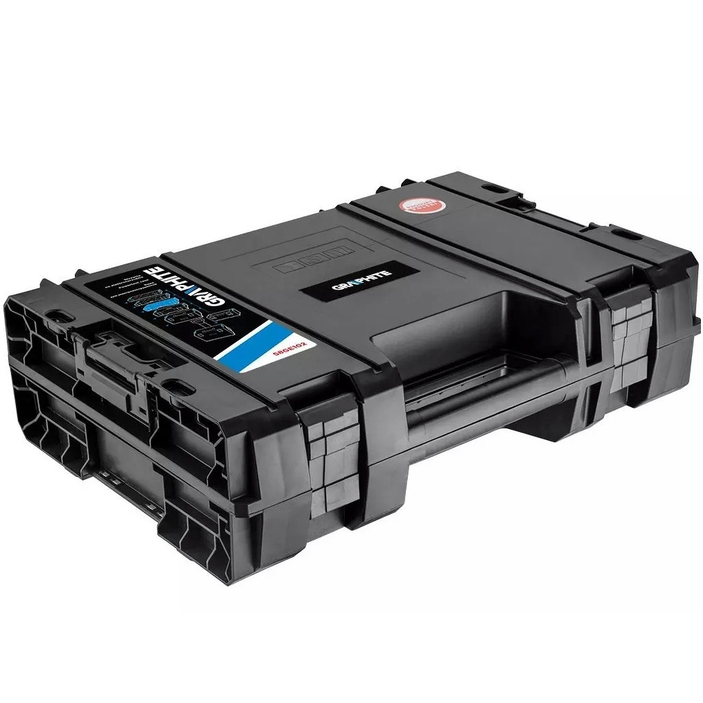 Ящик для інструментів Graphite 12.6х44.8х32.2см (58GE102) Ящик для інструментів Graphite 12.6х44.8х32.2см (58GE102)