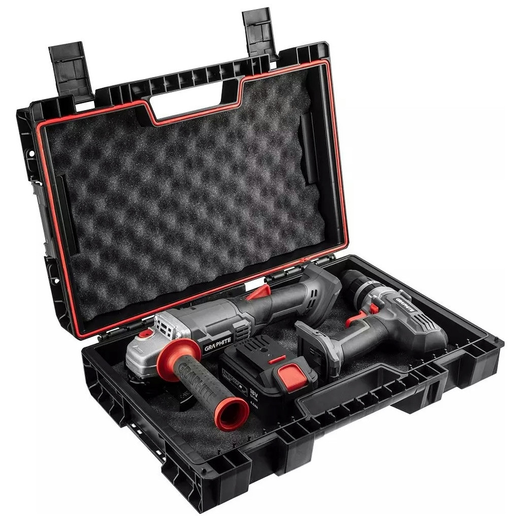 Ящик для інструментів Graphite 12.6х44.8х32.2см (58GE102) - фото 3 Ящик для інструментів Graphite 12.6х44.8х32.2см (58GE102) - фото 3