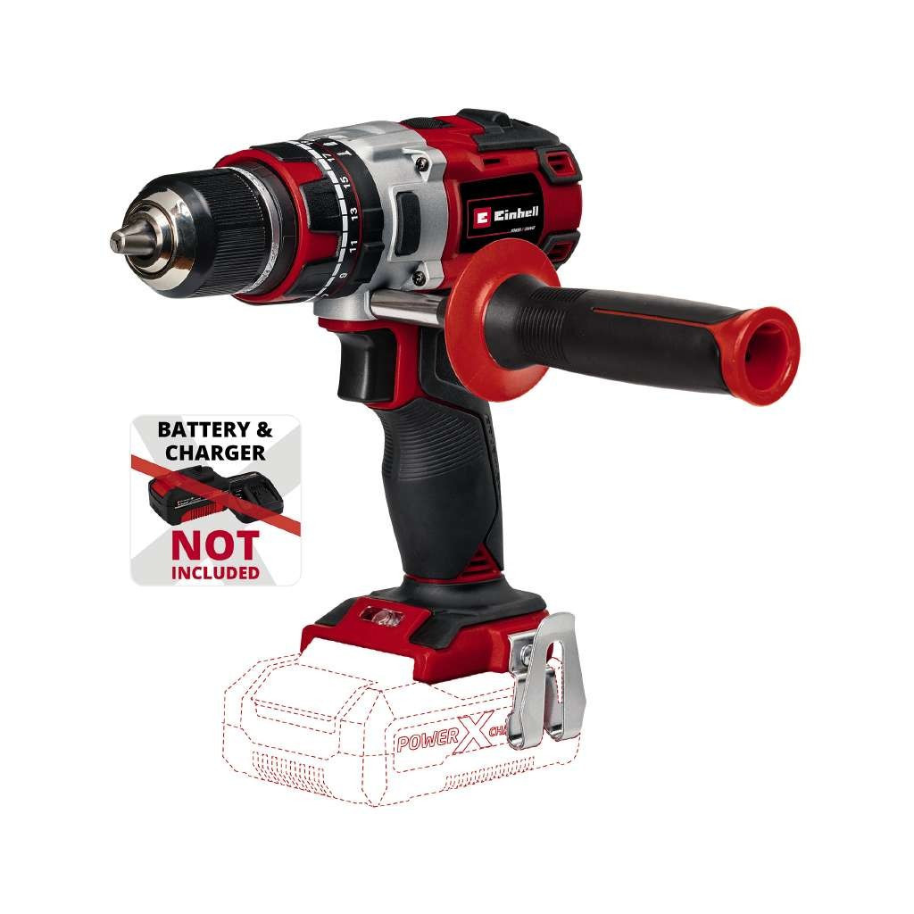 Шуруповерт Einhell TP-CD 18/80 Li-i BL - Solo, PXC 18В, 80Нм (без АКБ та ЗП) (4514305) - фото 2 Шуруповерт Einhell TP-CD 18/80 Li-i BL - Solo, PXC 18В, 80Нм (без АКБ та ЗП) (4514305) - фото 2