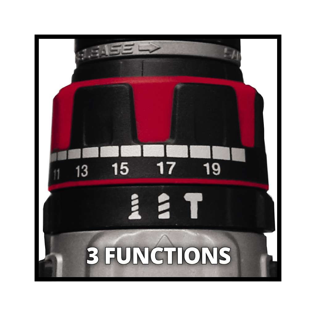 Шуруповерт Einhell TP-CD 18/80 Li-i BL - Solo, PXC 18В, 80Нм (без АКБ та ЗП) (4514305) - фото 7 Шуруповерт Einhell TP-CD 18/80 Li-i BL - Solo, PXC 18В, 80Нм (без АКБ та ЗП) (4514305) - фото 7