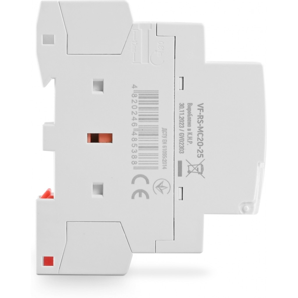 Контактор Videx 2п 25А 2НВ VF-RS-MC2O-25 RESIST - фото 3 Контактор Videx 2п 25А 2НВ VF-RS-MC2O-25 RESIST - фото 3