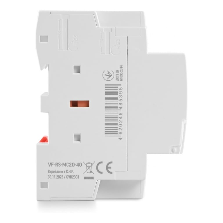 Контактор Videx 2п 40А 2НВ VF-RS-MC2O-40 RESIST - фото 3
