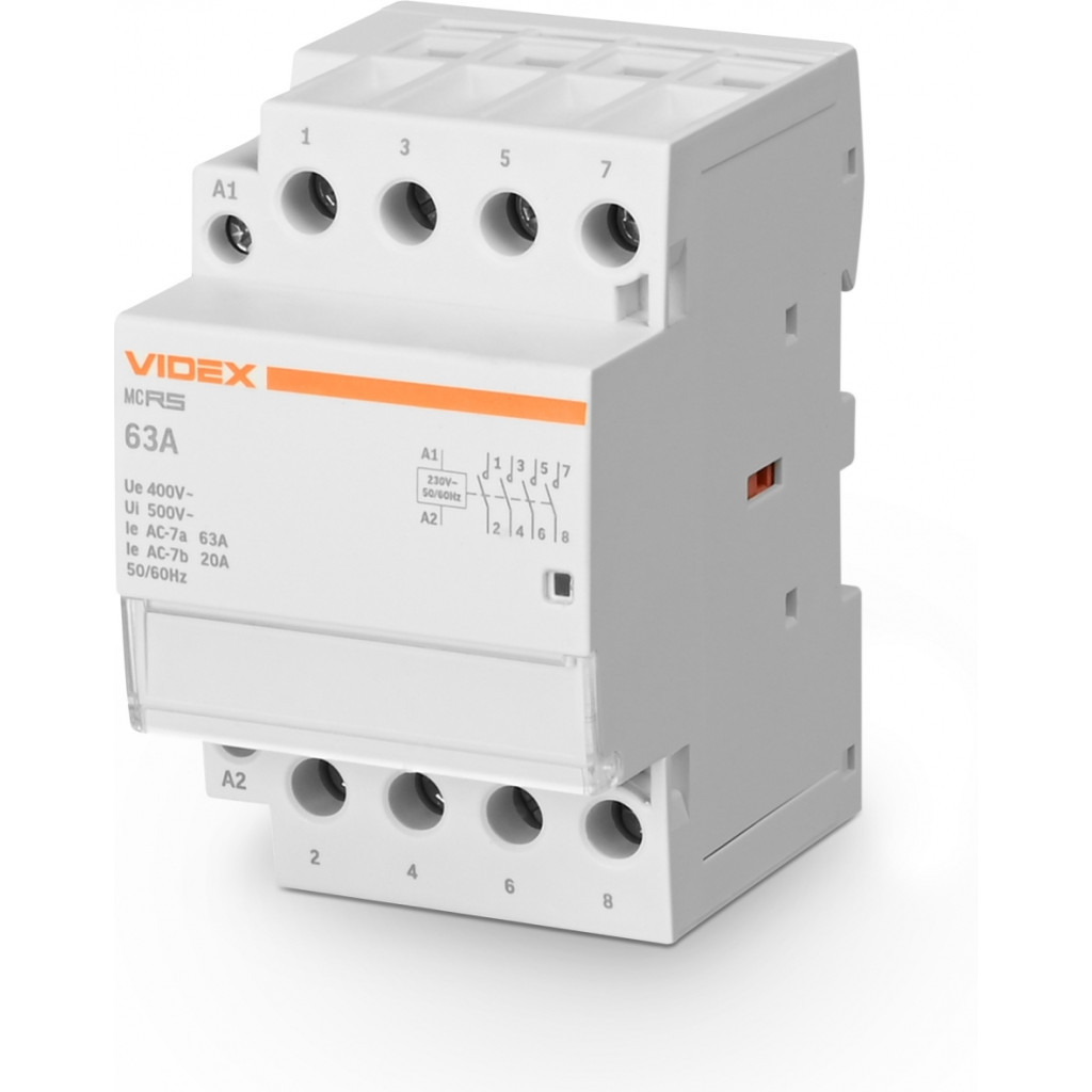 Контактор Videx 4п 63А 4НВ VF-RS-MC4O-63 RESIST Контактор Videx 4п 63А 4НВ VF-RS-MC4O-63 RESIST