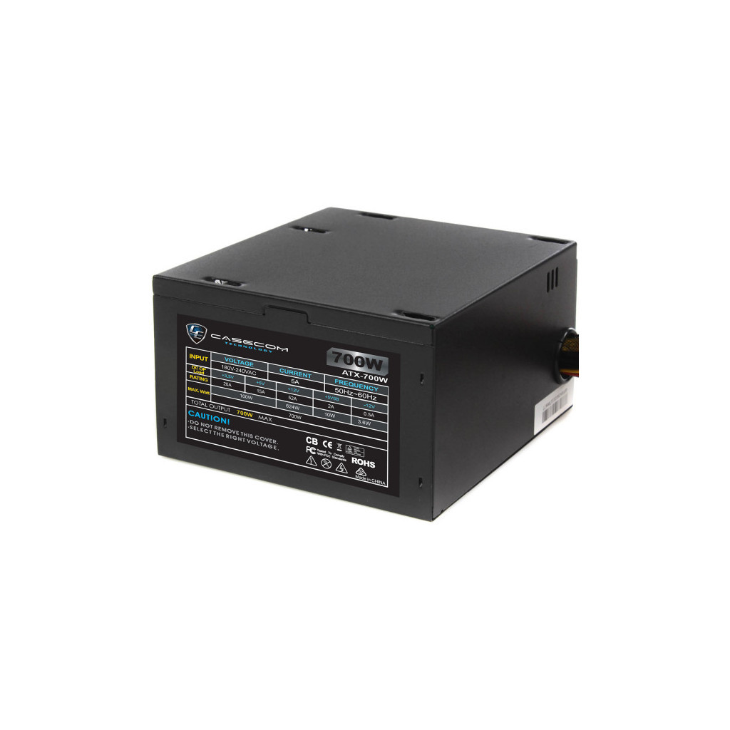 Блок живлення Casecom 700W (CM 700 ATX) - фото 1 Блок живлення Casecom 700W (CM 700 ATX) - фото 1