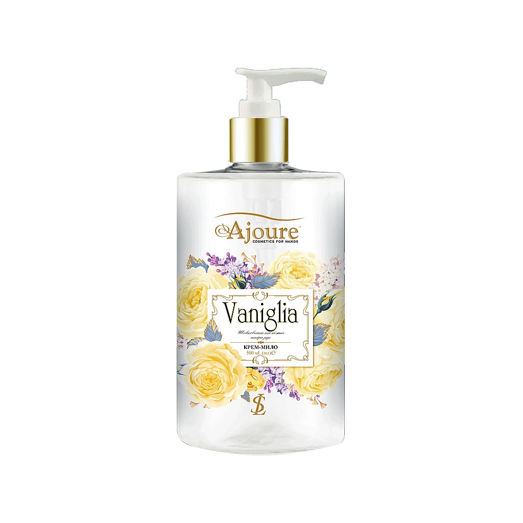 Рідке мило Ajoure Ваніль 500 мл (4820217131528) Рідке мило Ajoure Ваніль 500 мл (4820217131528)